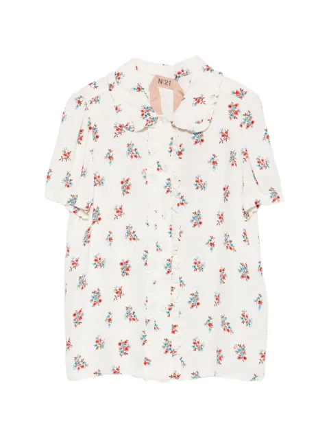 Nº21 floral-print blouse