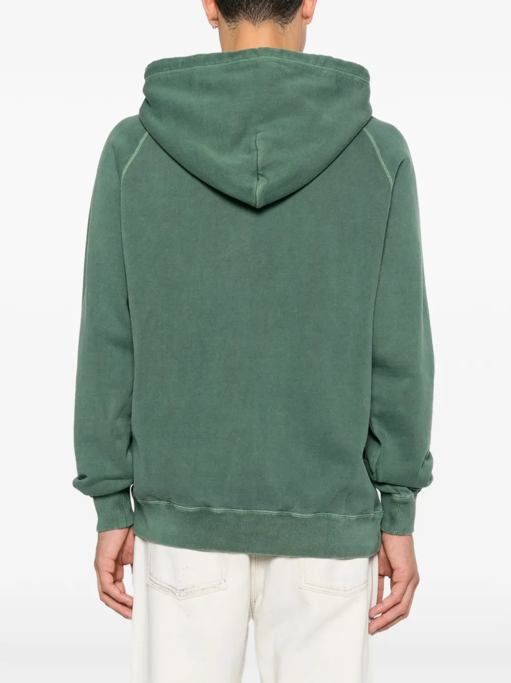 Neighborhood Hoodie met geborduurd logo Groen