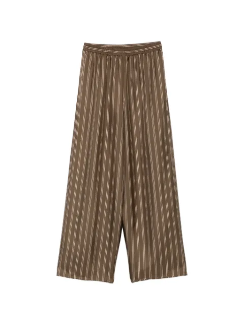 Max Mara pantalones con motivo de rayas