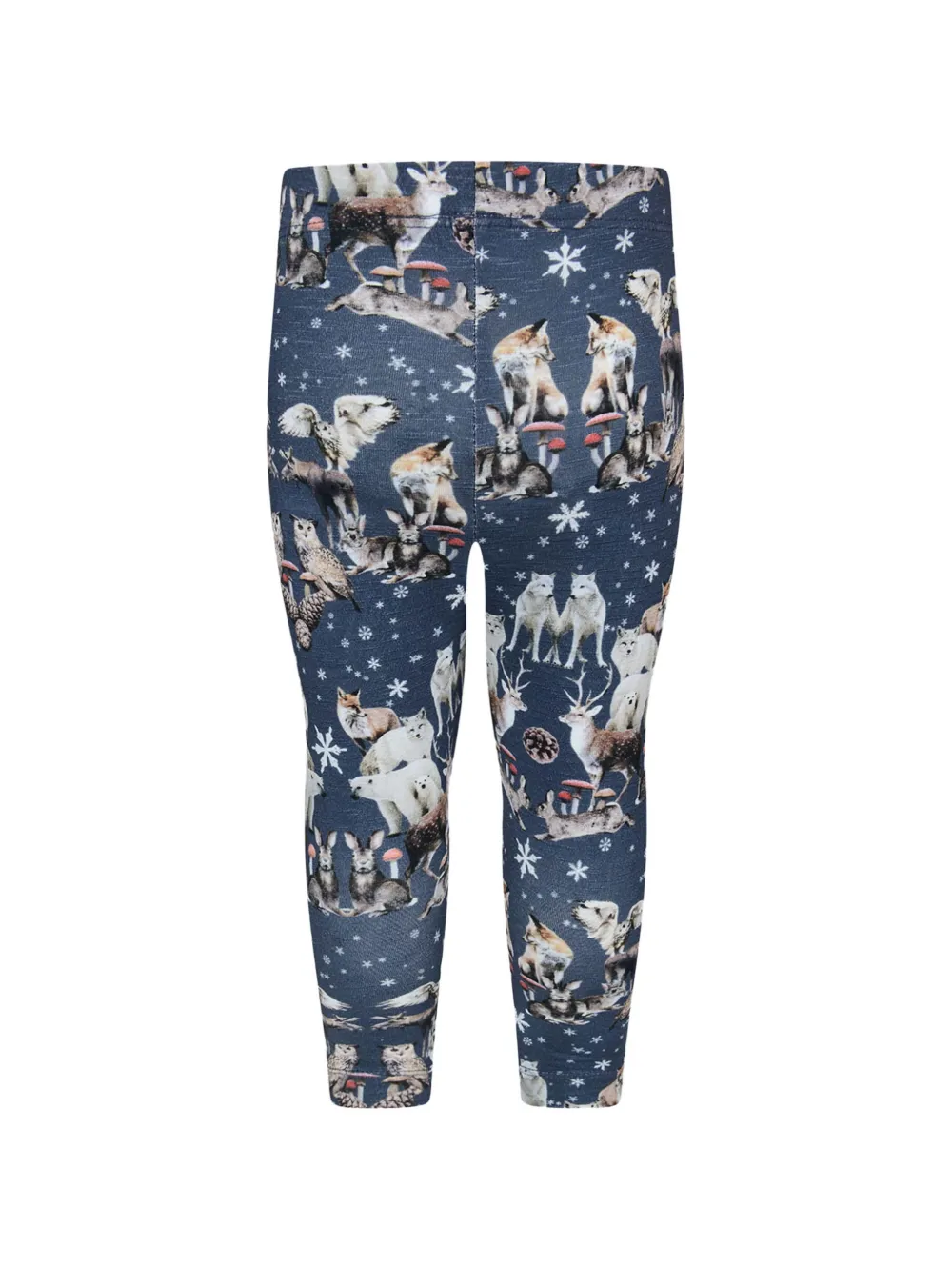 Molo Legging met dierenprint Blauw