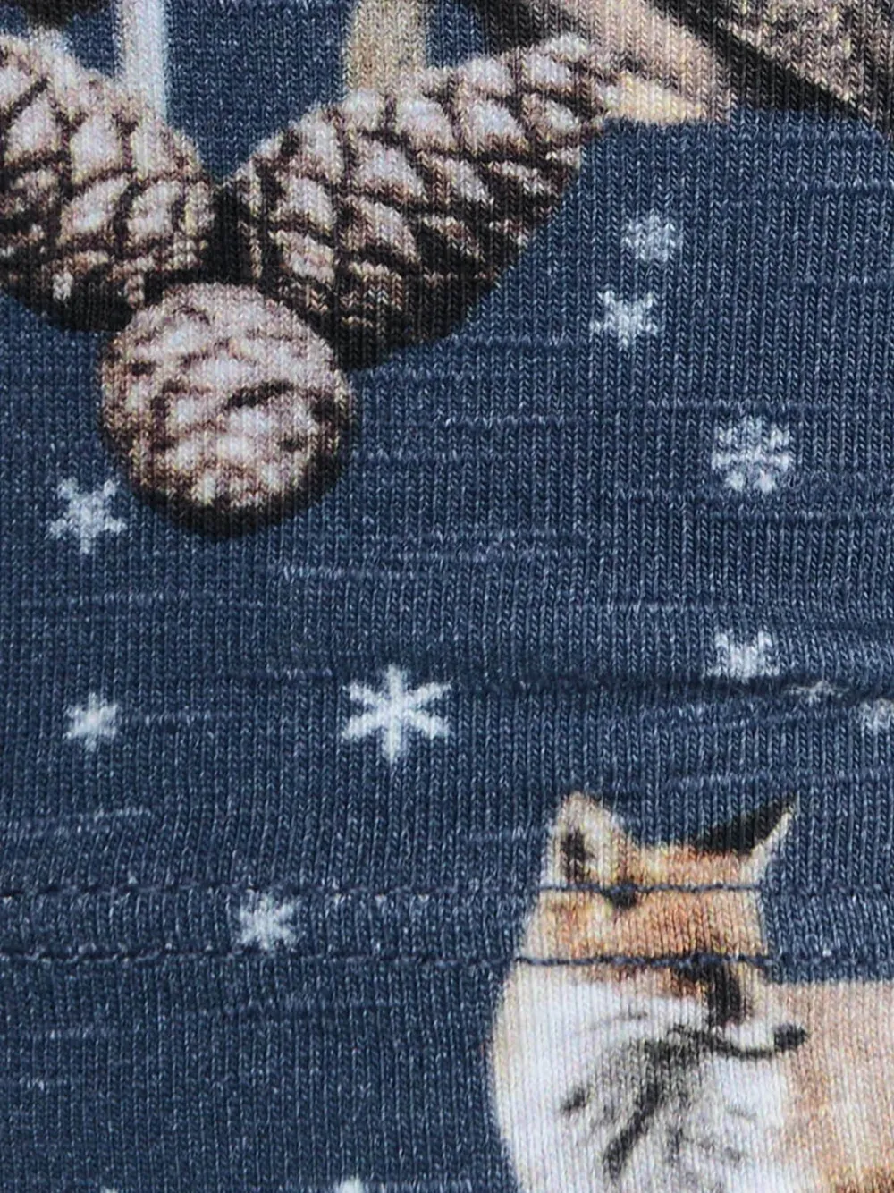 Molo Legging met dierenprint Blauw