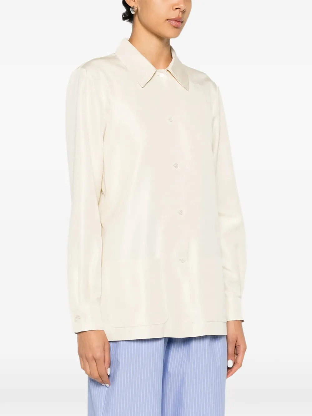 The Row Lucetta blouse Beige