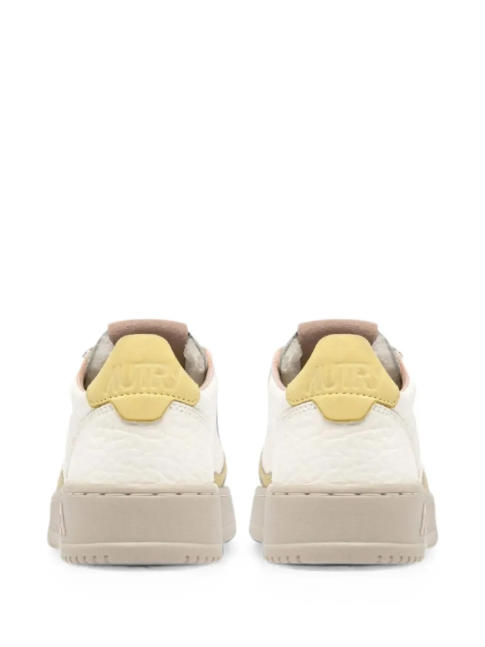Autry Medalist sneakers met vlakken Beige