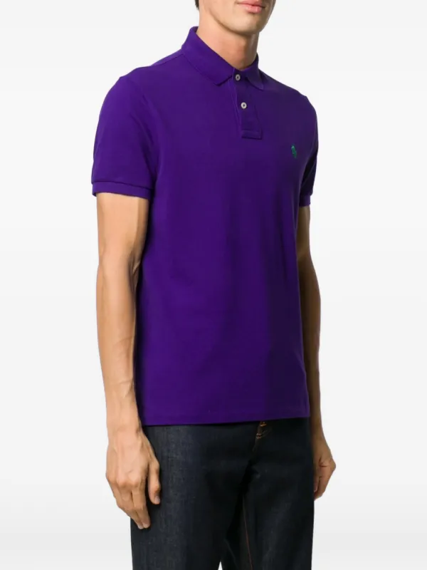Polo Ralph Lauren embroidered-logo short-sleeve Polo Shirt