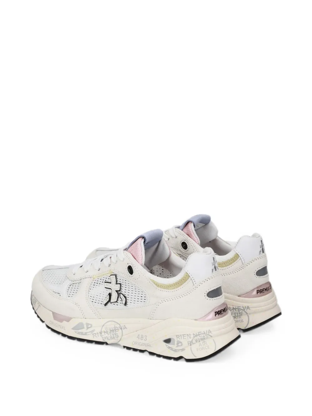 Premiata Mased 8206 panelled sneakers Beige