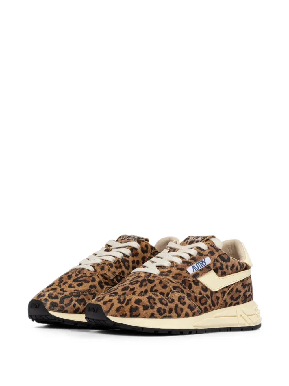 Autry Reelwind leopard-print sneakers Bruin