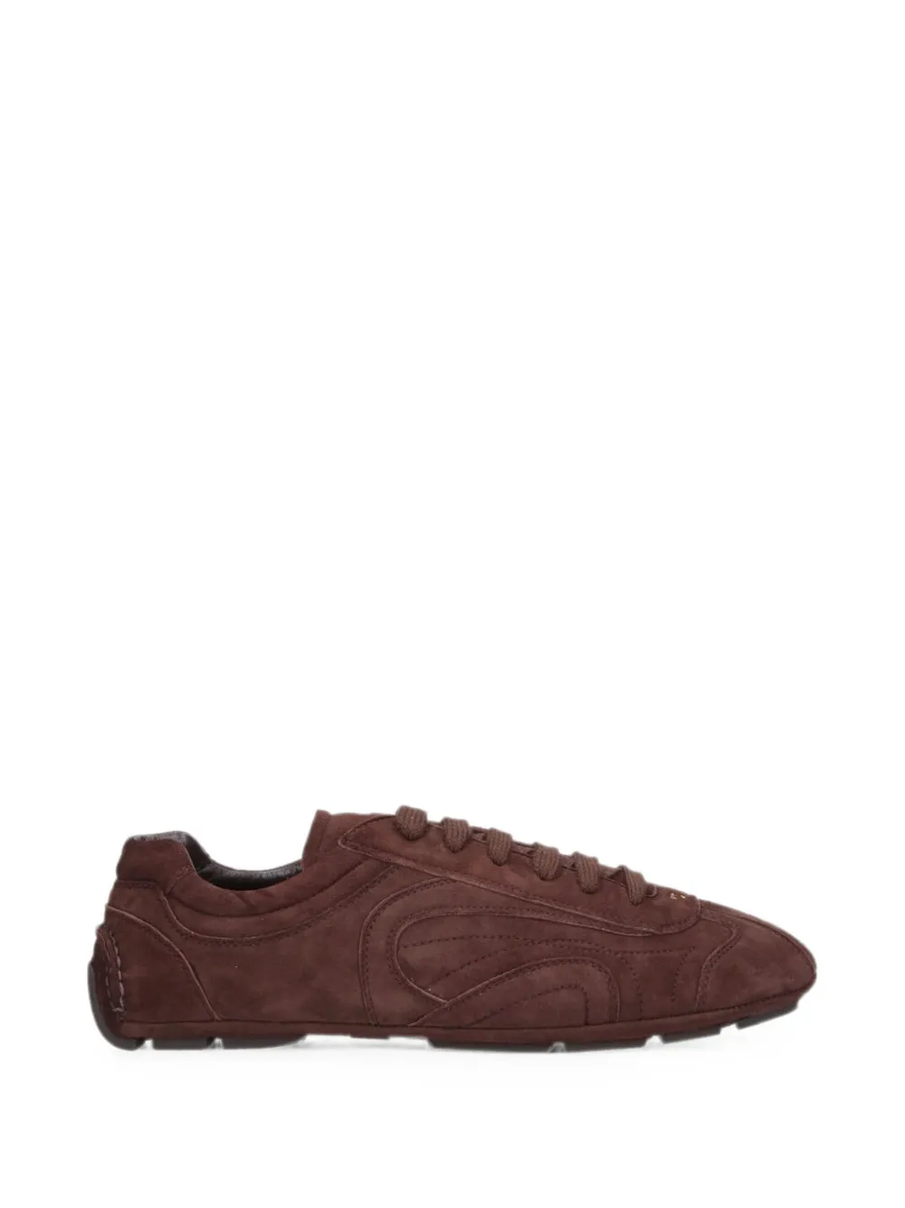 Prada Montecarlo Re-Edition 2005 suede sneakers - Marrone