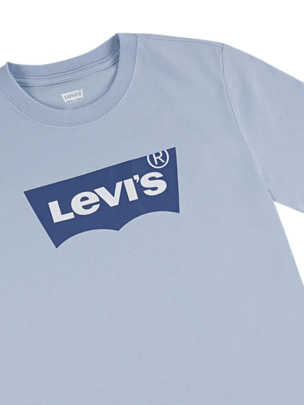 Levi's Kids T-shirt met logoprint Blauw