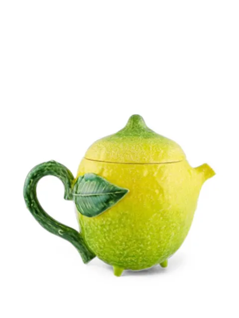 Bordallo Pinheiro lemon-shape teapot
