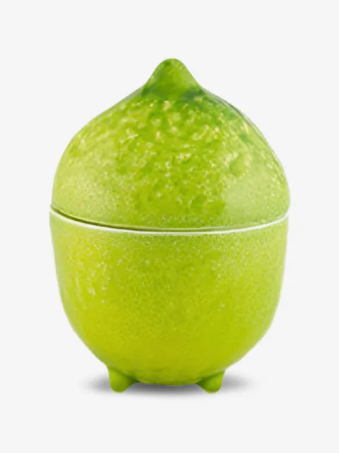 Bordallo Pinheiro lime-shaped box