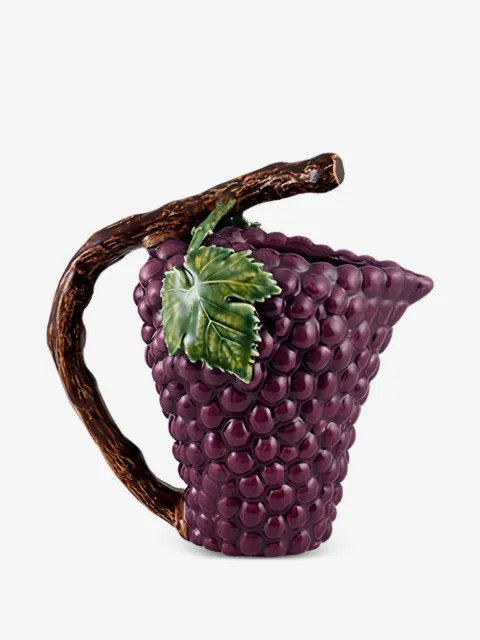 Bordallo Pinheiro grape-design jug
