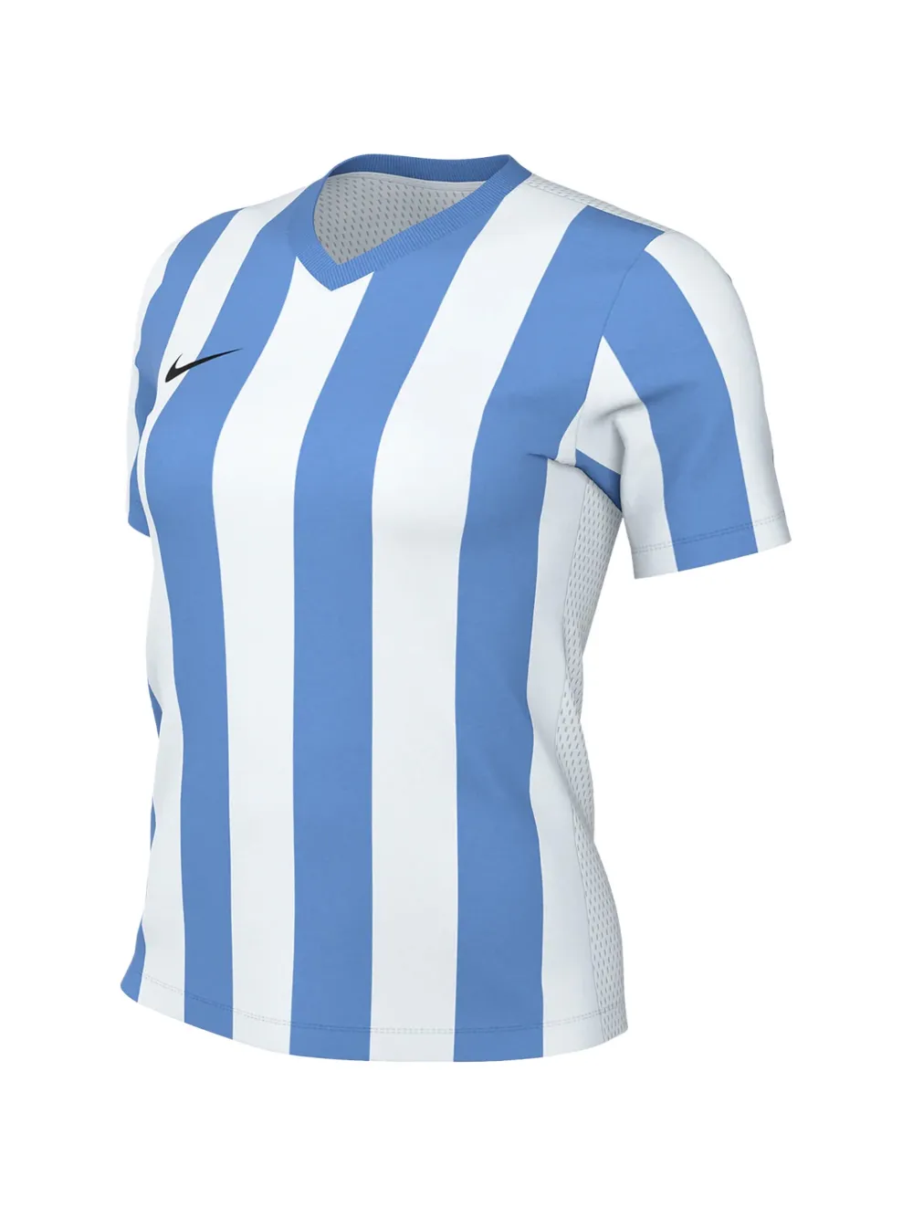 Nike striped T-shirt Wit