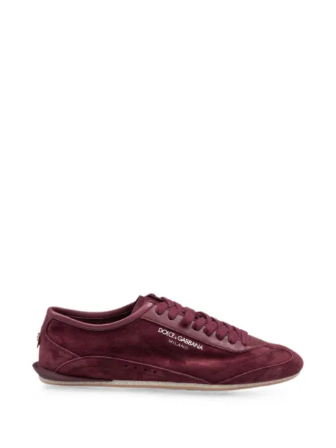 Dolce & Gabbana Gimondi Plus suede-leather sneakers