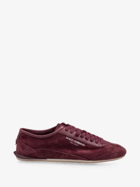 Dolce & Gabbana Gimondi Plus suede-leather sneakers