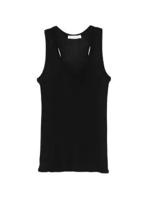 Alexander Wang ロゴ タンクトップ | ブラック | FARFETCH JP