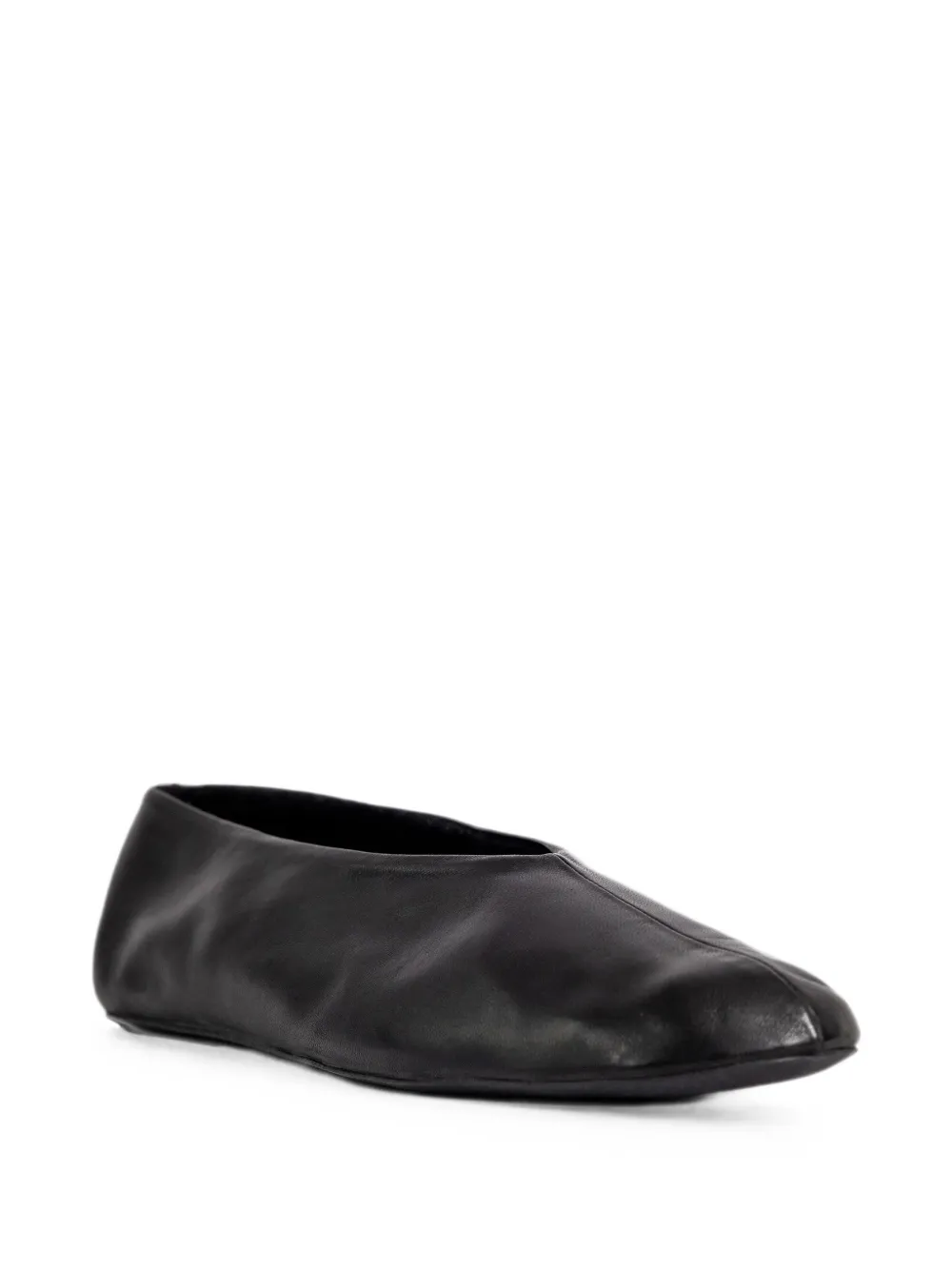 The Row Stella slippers Zwart
