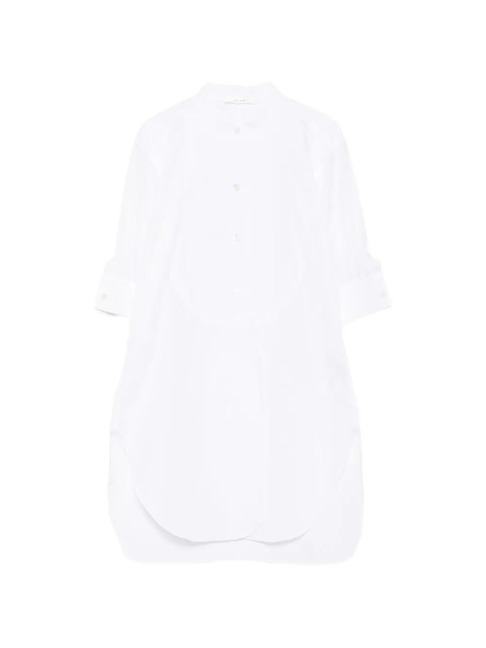 The Row Elaris bib-panel shirt - White
