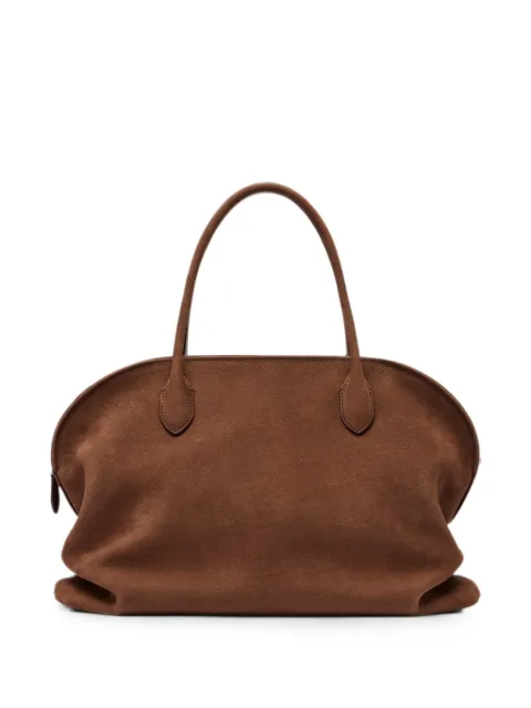 The Row Agnes 15 nubuck shoulder bag