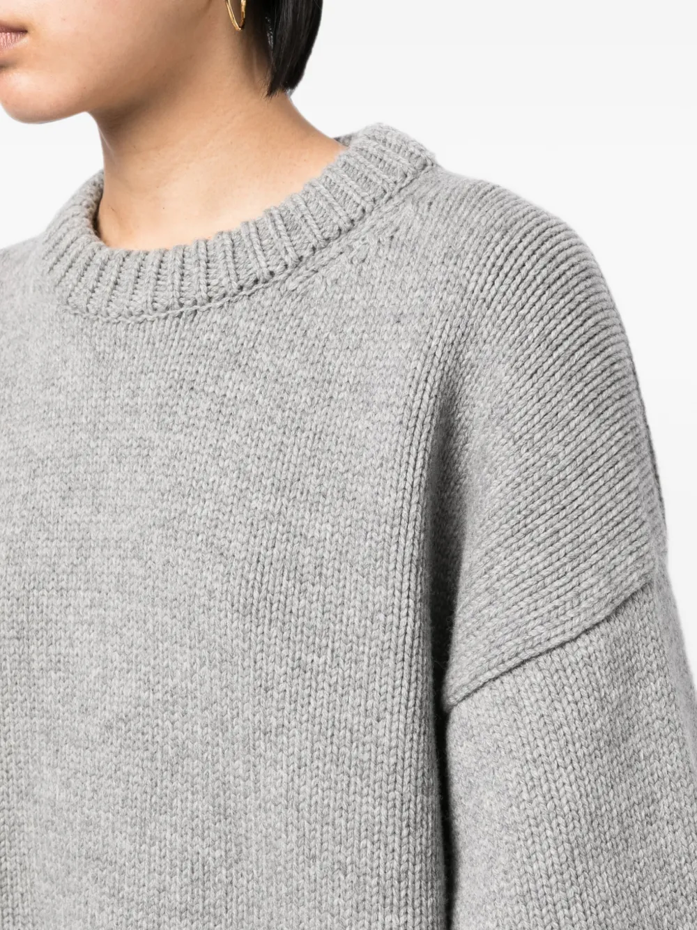 The Row Ophelia Sweater in Grey, view 5