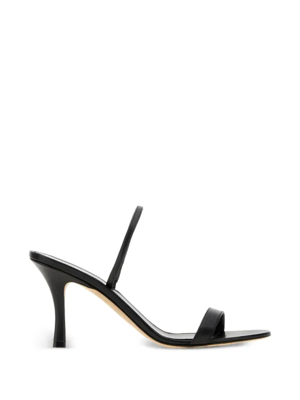 The Row Ella Slingback Sandals in Black