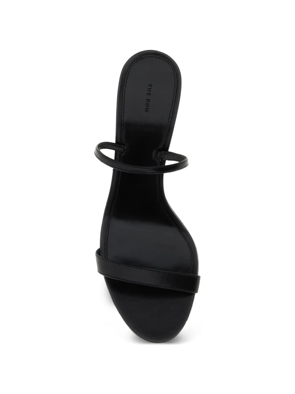 The Row Ella slingback sandalen Zwart