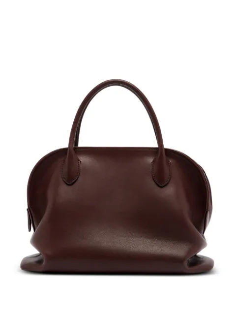 The Row 12 Agnes leather tote bag