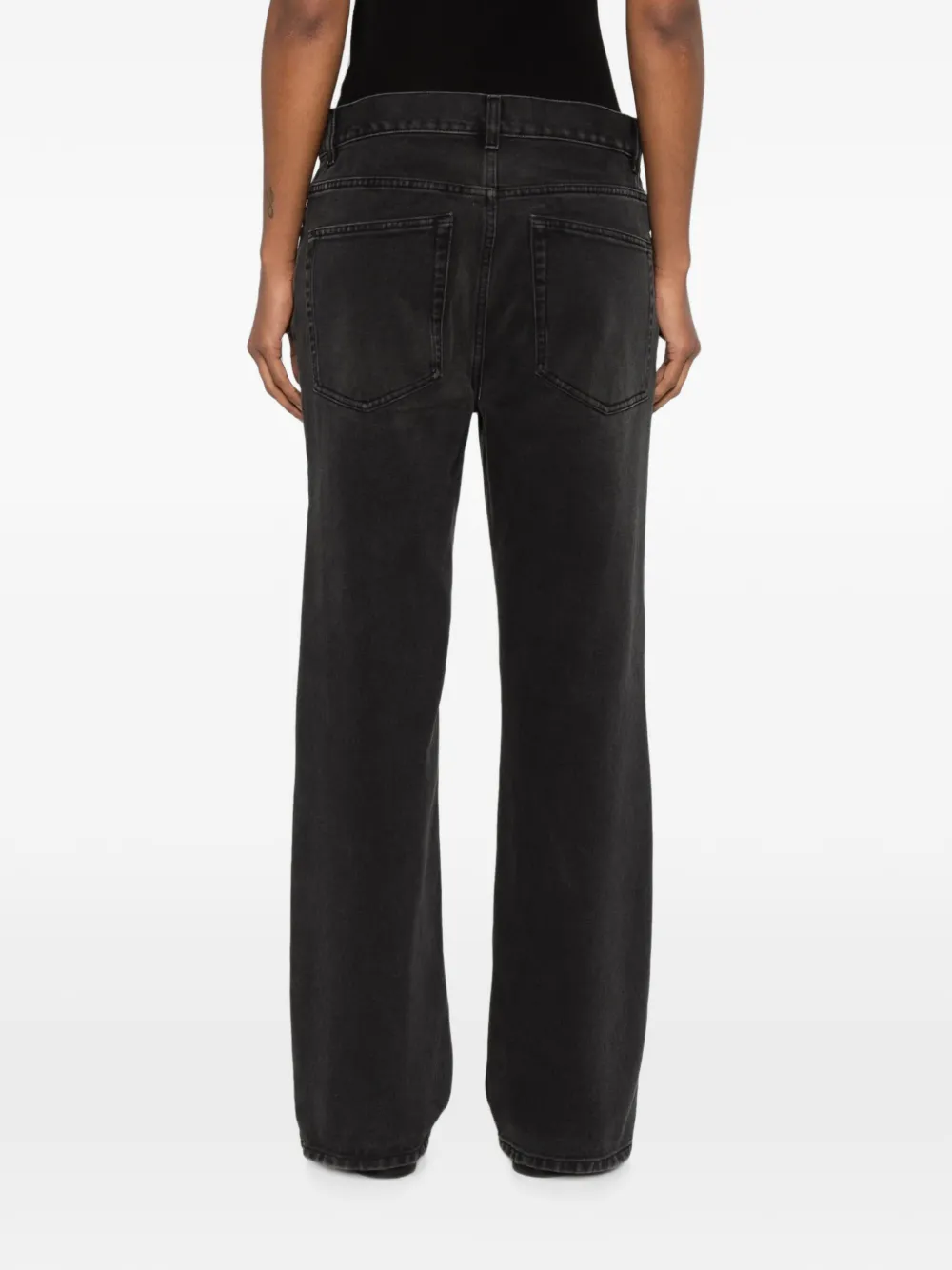 The Row Fargo jeans Zwart