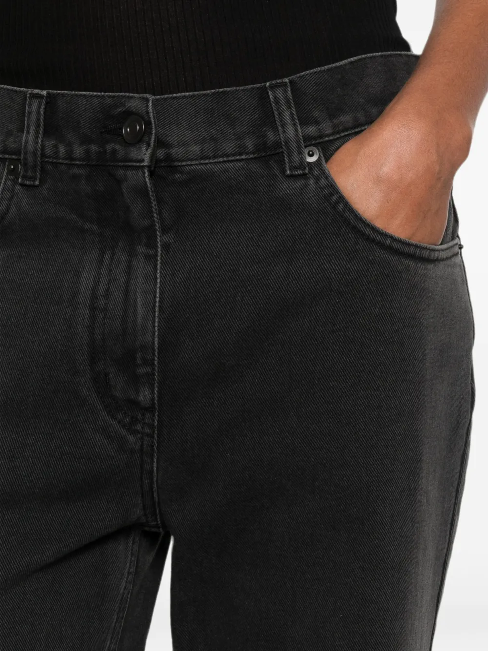 The Row Fargo jeans Zwart