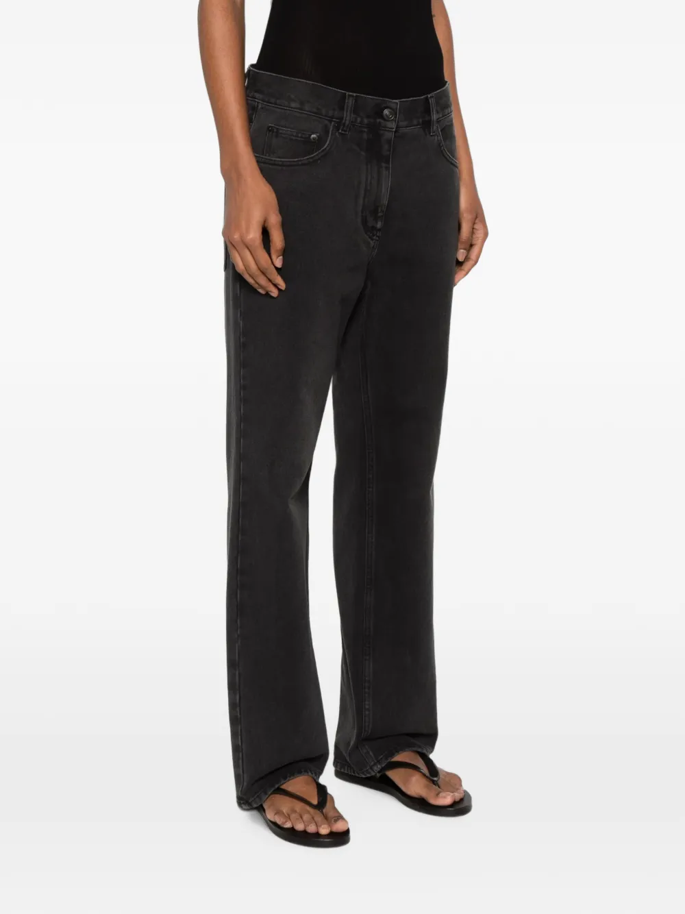 The Row Fargo jeans Zwart