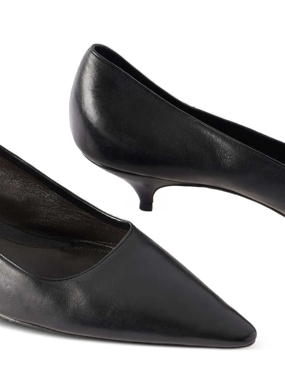 The Row Liisa Kitten Two pumps Zwart
