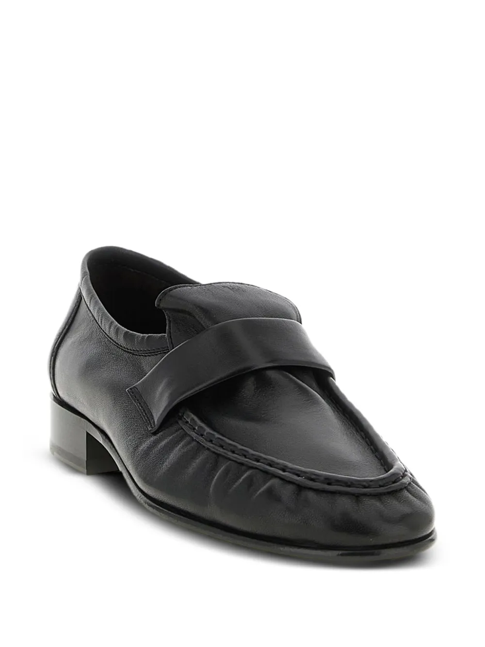 The Row Soft loafers Zwart