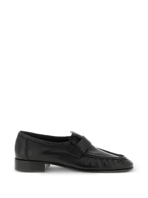 The Row mocasines con detalle plisado