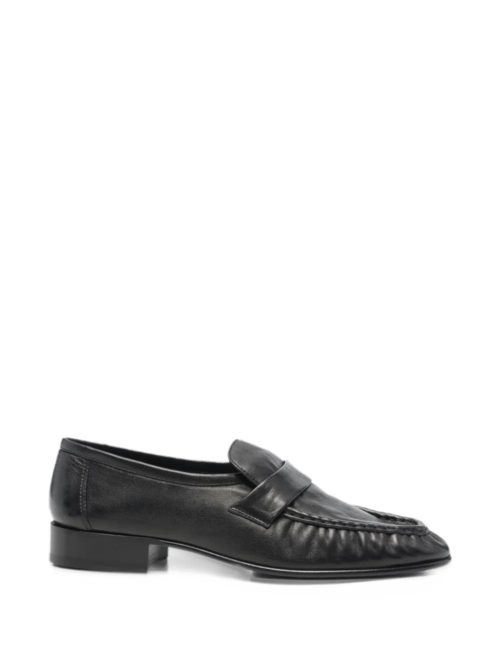 The Row Mocassini dal design morbido - Nero
