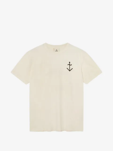LA PAZ Guerreiro Lisboa logo-print T-shirt