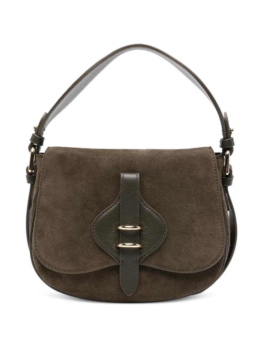 Coccinelle suede shoulder bag - Grau