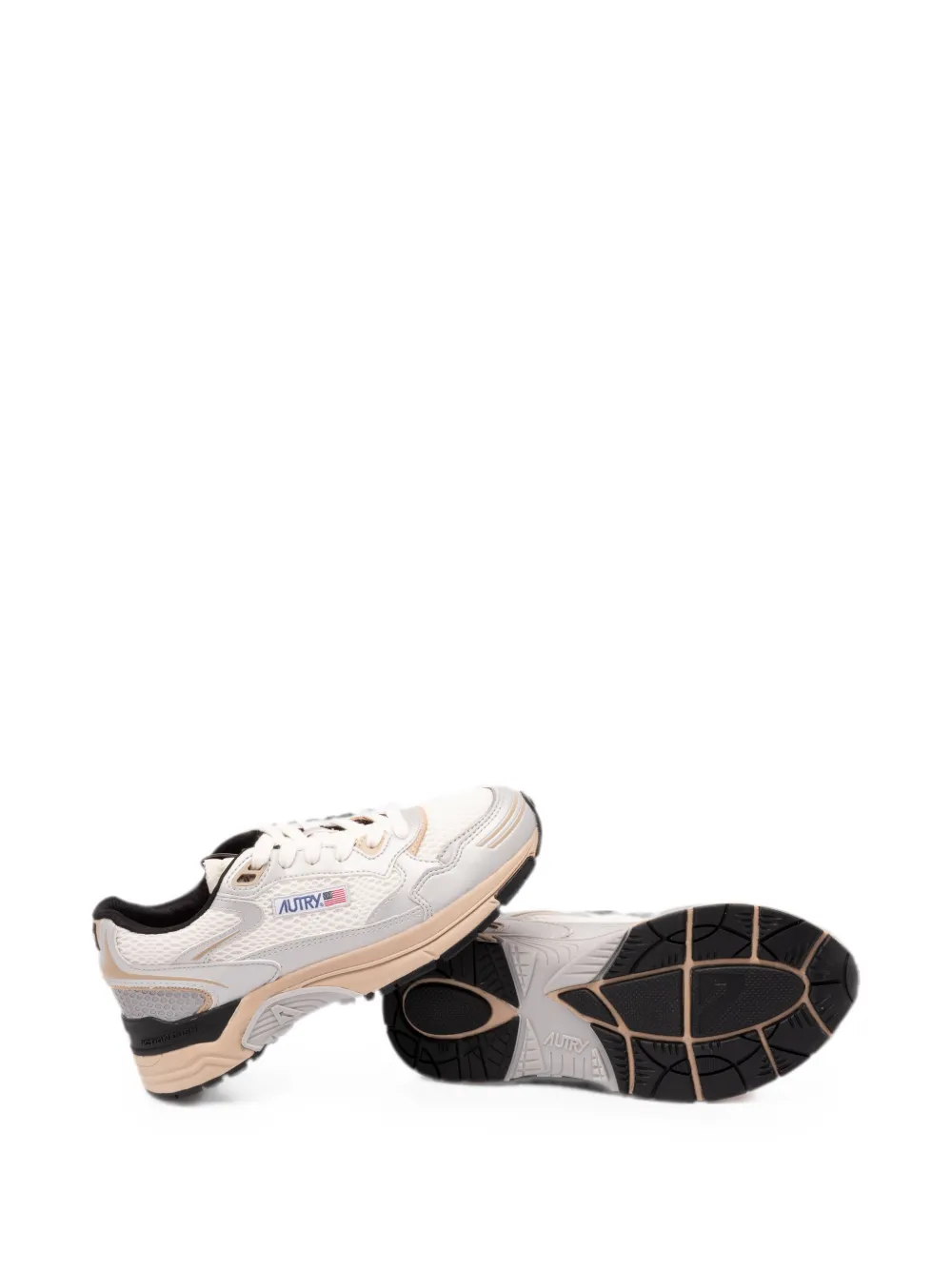 Autry Hyperway mesh-panel sneakers Wit