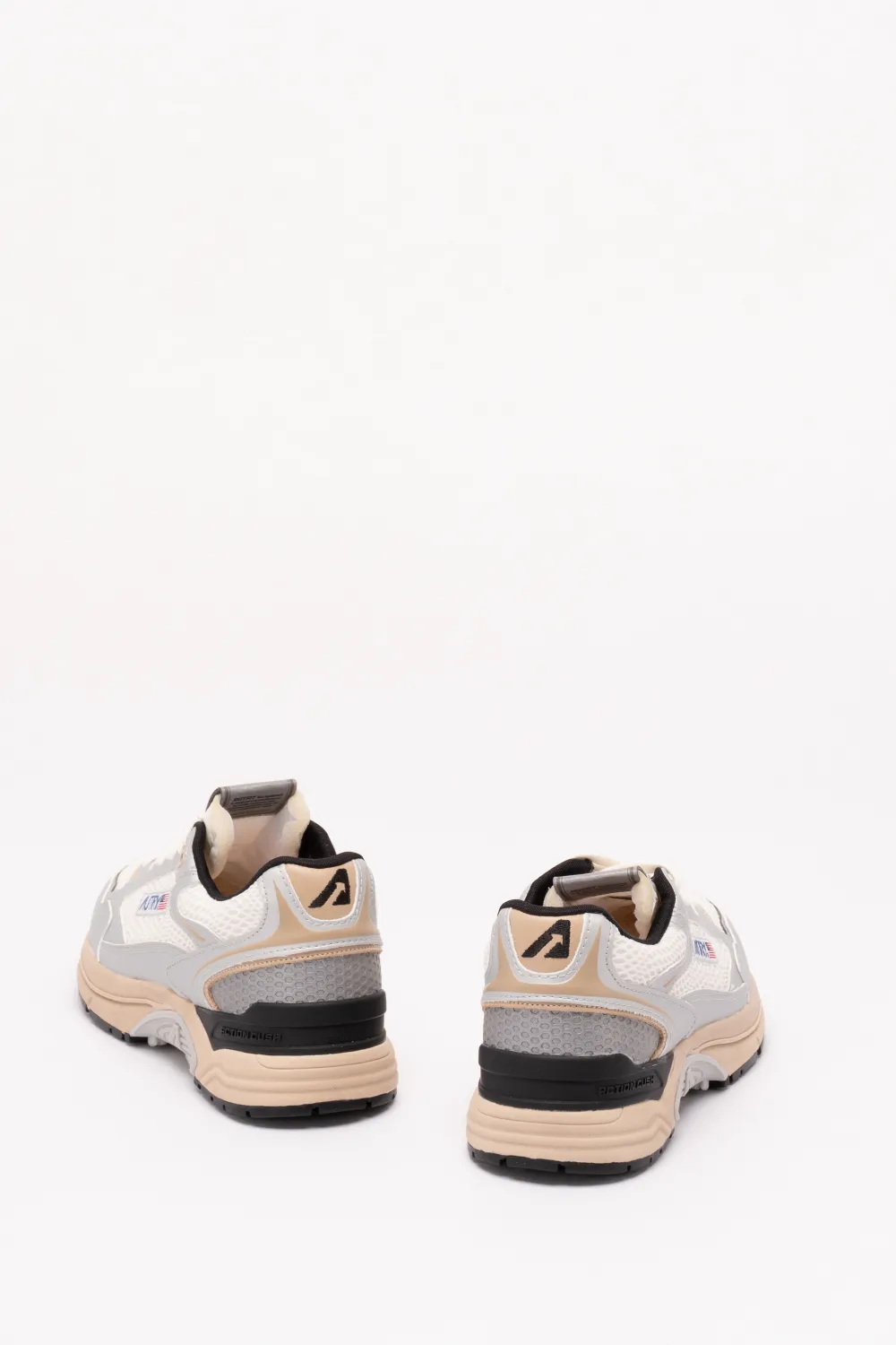 Autry Hyperway mesh-panel sneakers Wit