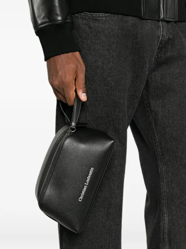 Christian Louboutin Nostalgic Belt Bag Grained Calf Leather