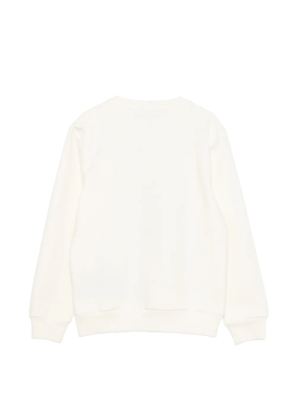 Balmain Kids Sweater met logoprint Beige