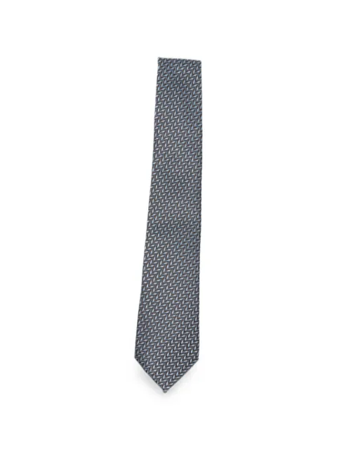 Giorgio Armani geometric-patterned tie