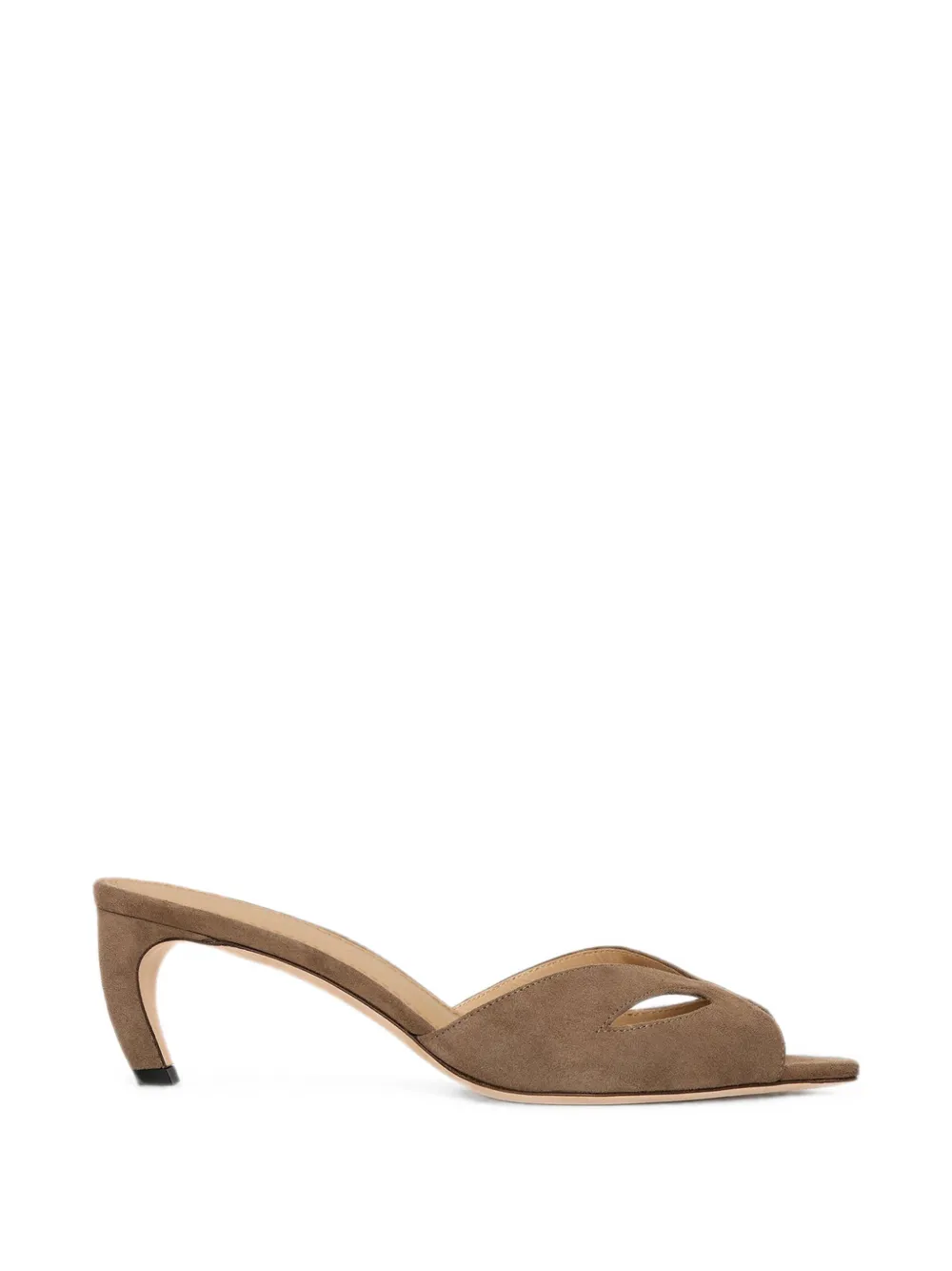 Victoria Beckham Harlow Mask heeled sandals Bruin
