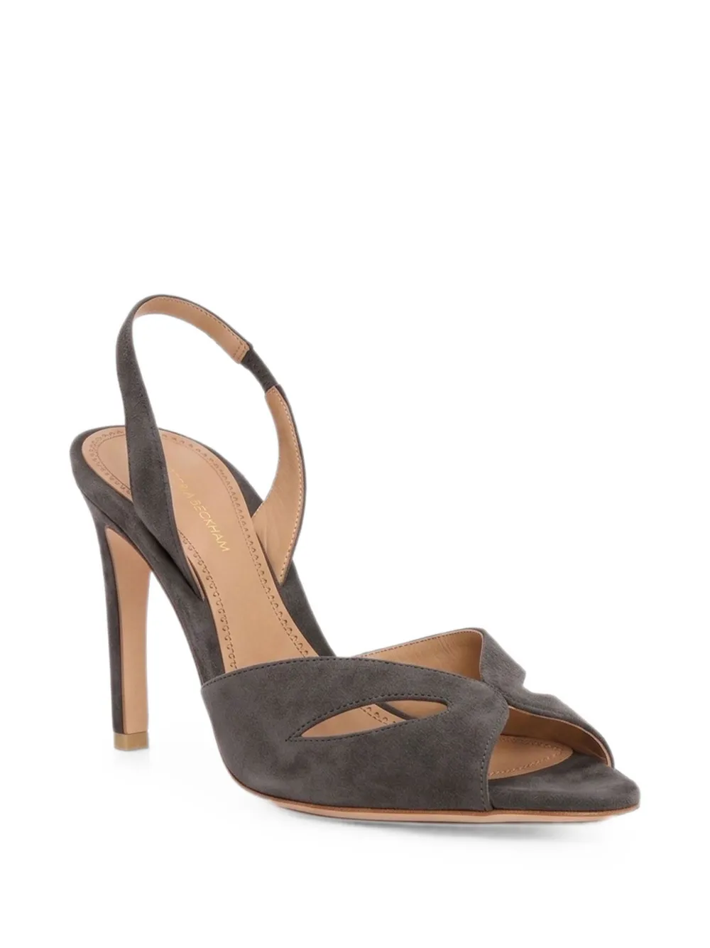 Victoria Beckham Harlow Mask heeled sandals Grijs