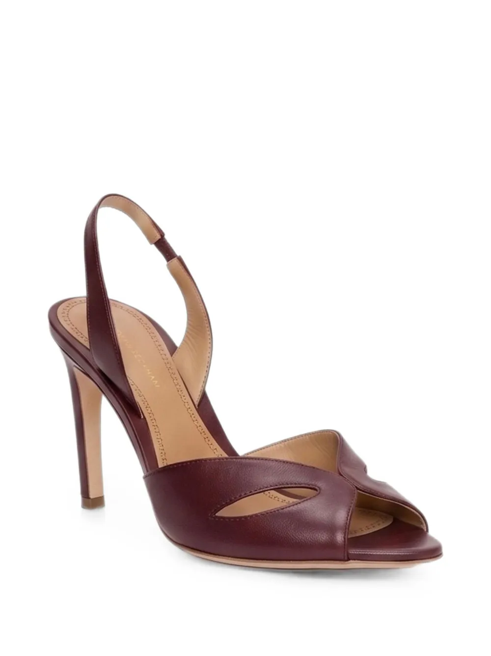 Victoria Beckham Harlow Mask heeled sandals Rood