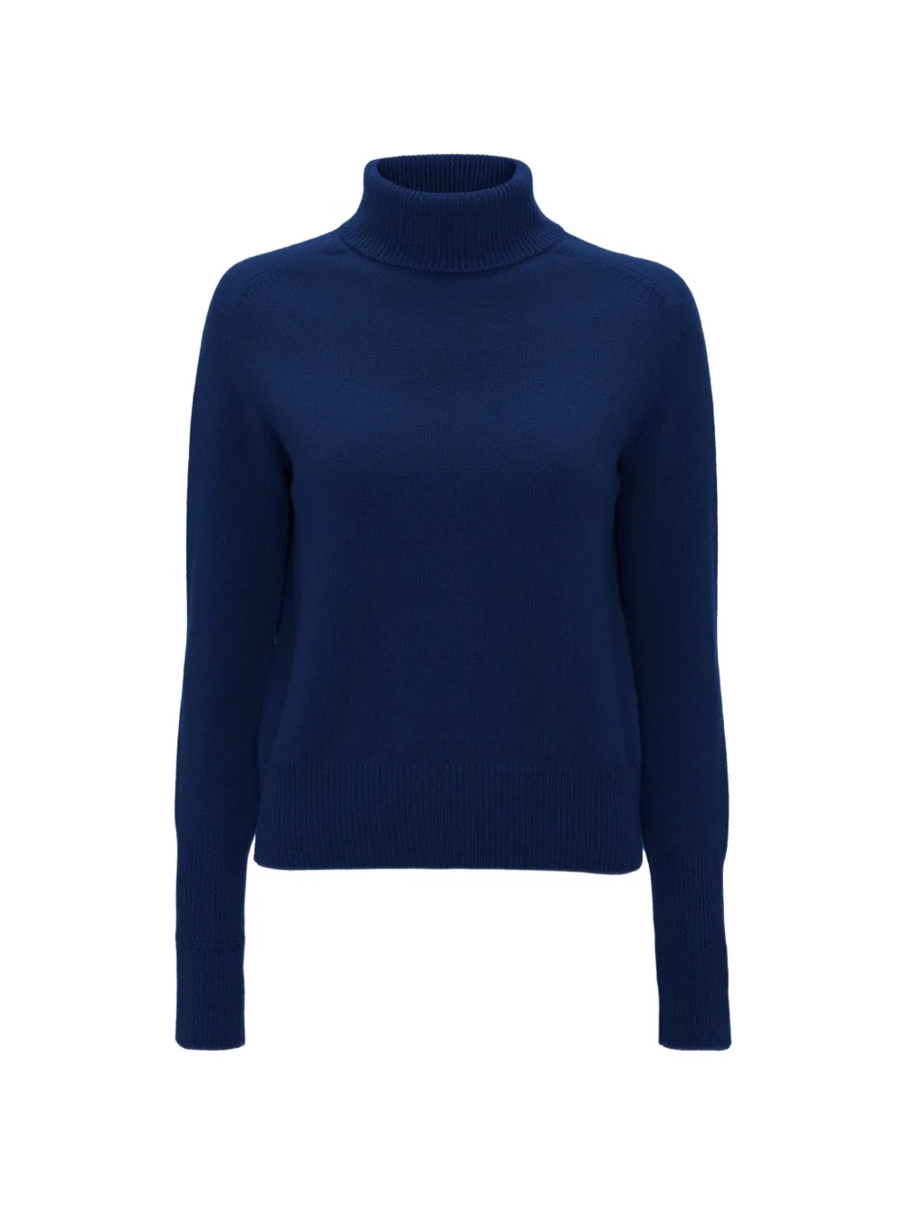 Victoria Beckham Marie Roll-neck Sweater In Blue