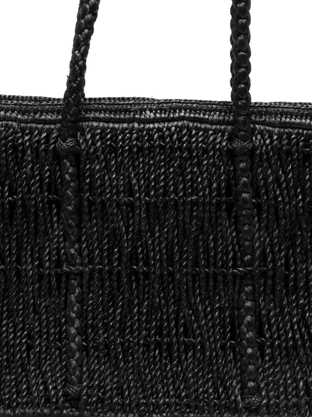 The Row Georgica Tote Bag in Black, view 4