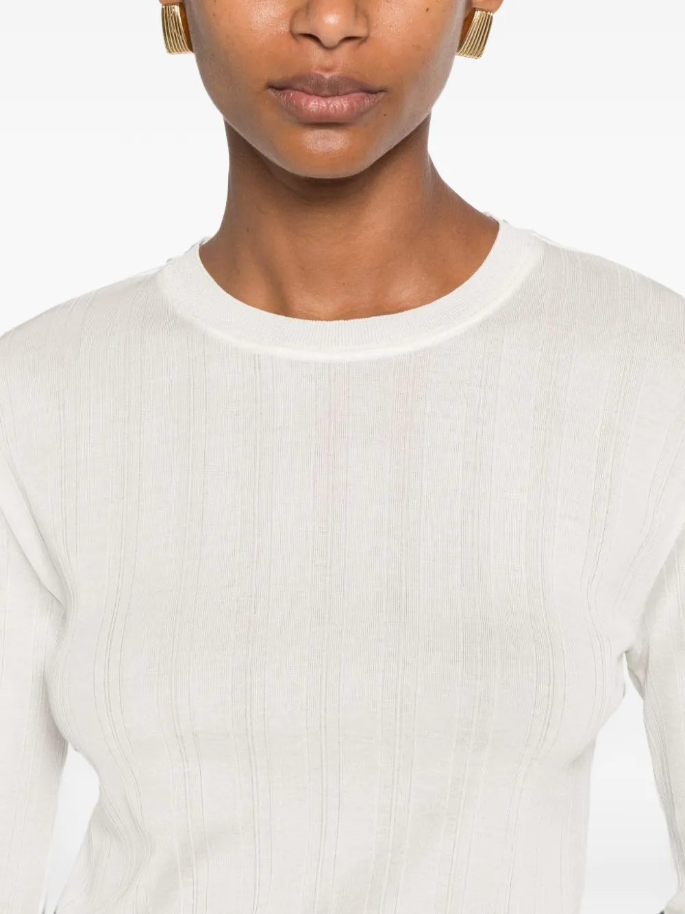 The Row Dantea T-shirt Beige