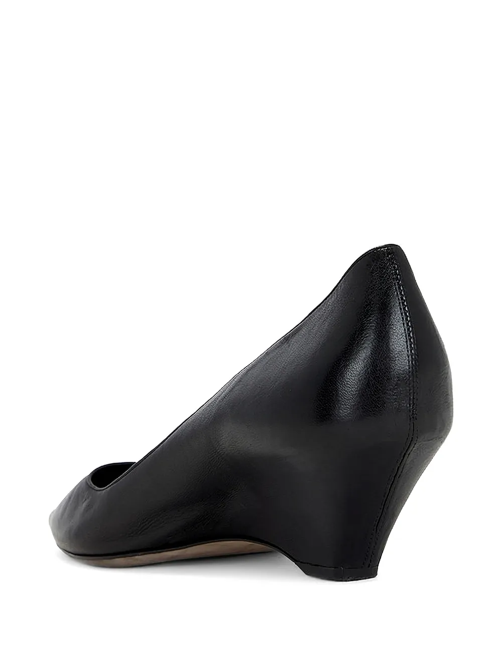 The Row Liisa Wedge pumps met hak Zwart