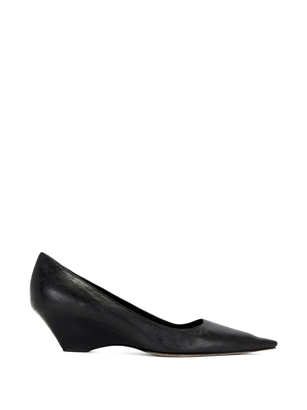 The Row Liisa Wedge pumps met hak Zwart