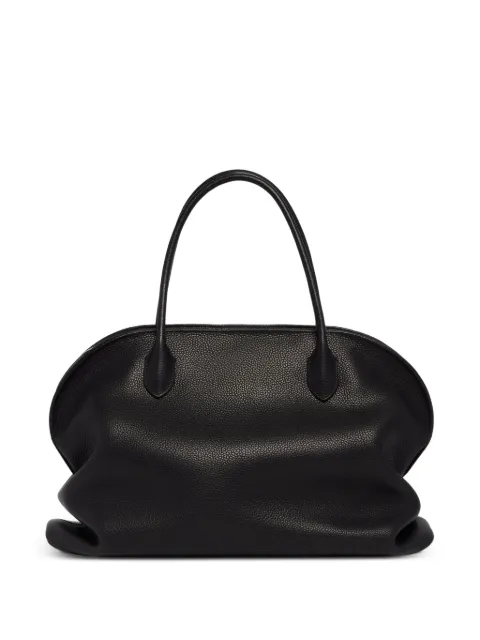 The Row Agnes 15 grained leather tote bag