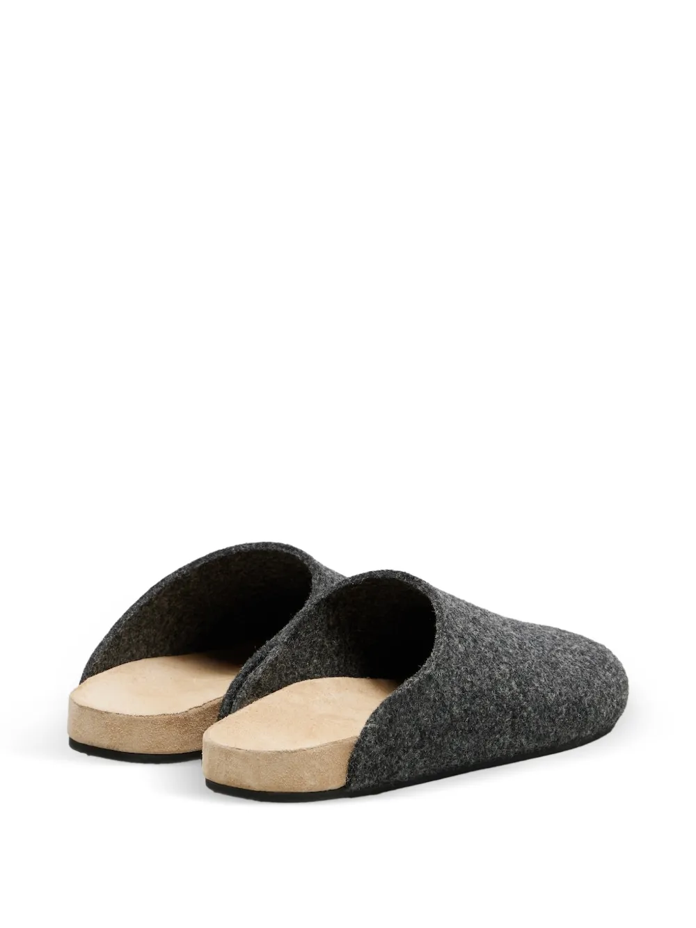 The Row Hudson Two slippers Grijs